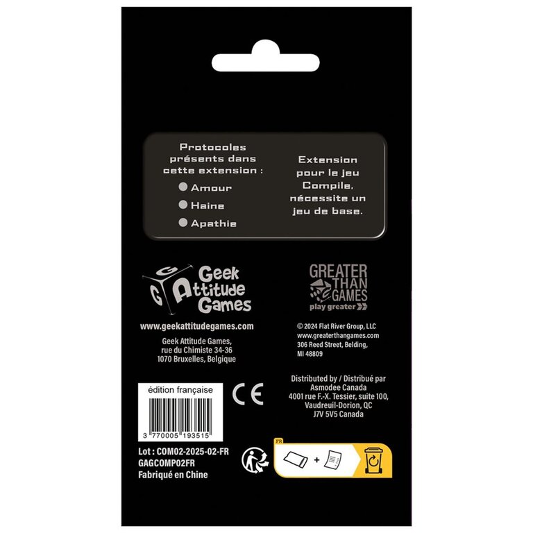 Compile - Extension 1 - Émotions (French)