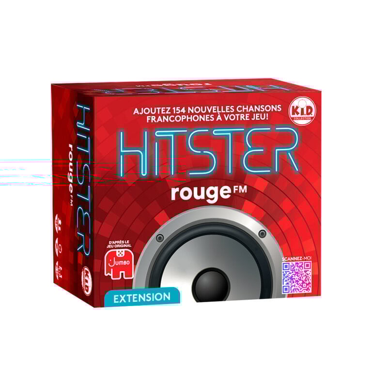 Hitster - 100% Franco - Rouge FM (Français) [PRÉCOMMANDE]