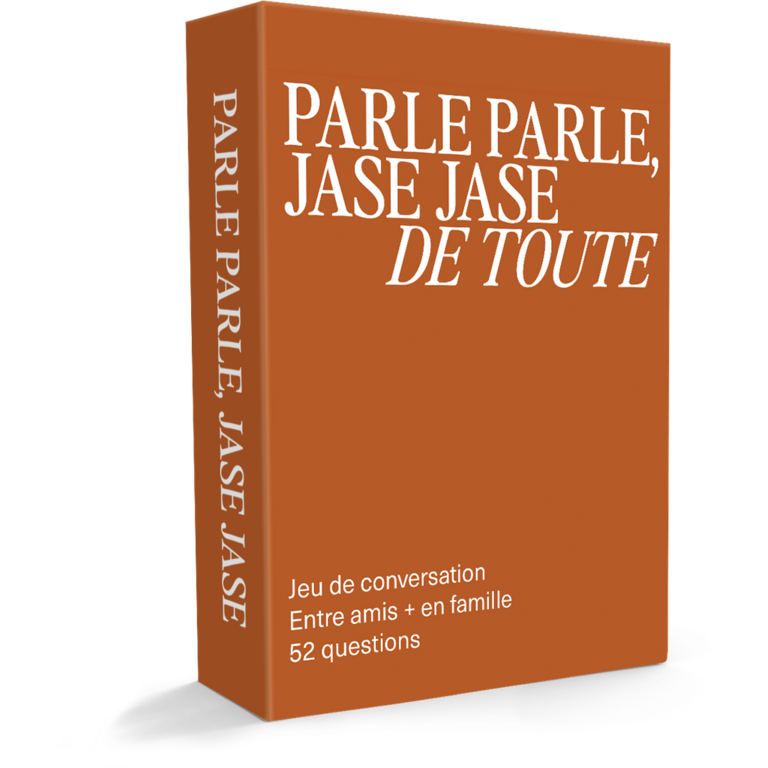 Parle parle, jase jase - De toute (French)