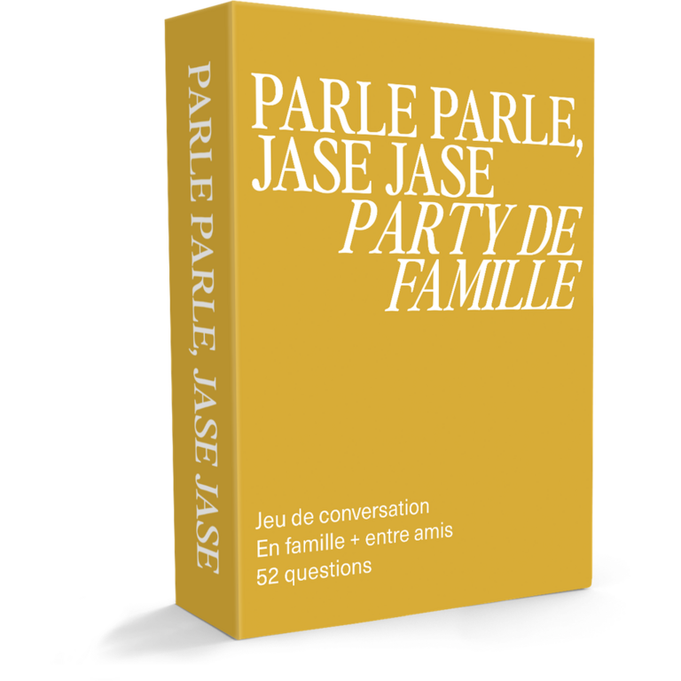 Parle parle, jase jase - Party de famille (French)