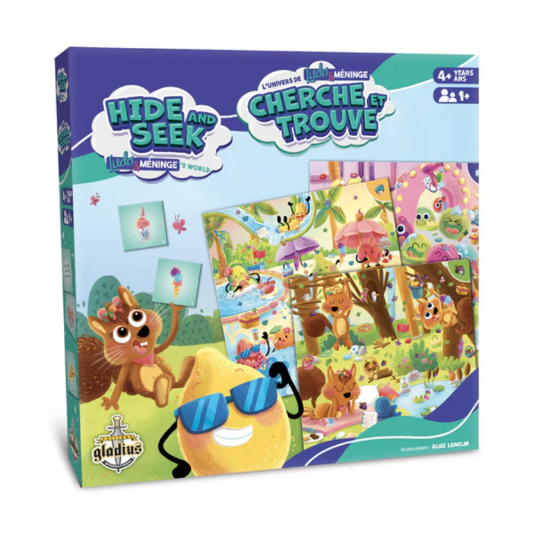 Cherche et trouve - L'univers de Ludo et Méninge (Multilingue)