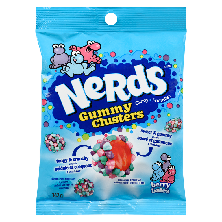 Nerds - Gummy Clusters Baies - 142g
