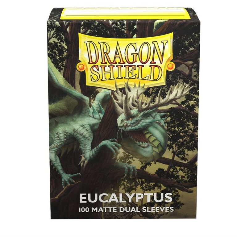 (Dragon Shield) Dual Matte Eucalyptus - 100 Unités - 63mm x 88mm