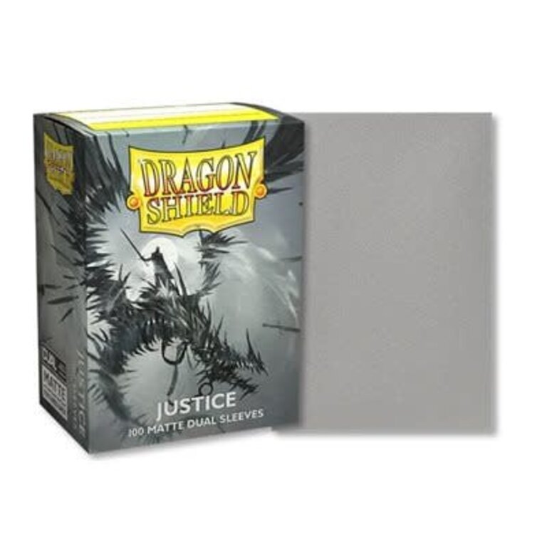(Dragon Shield) Dual Matte Justice - 100 Unités - 63mm x 88mm