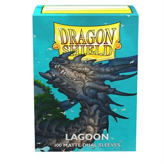 Dragon Shield (Dragon Shield) Dual Matte Lagoon - 100 Unités - 63mm x 88mm