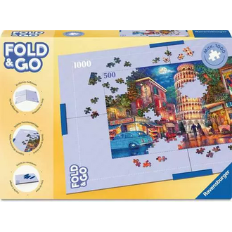 Ravensburger Puzzle - Fold & Go - Handy Puzzle Board Storage - 80 x 57 cm