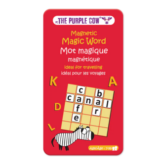 The Purple Cow Mot magique magnétique (Multilingue)