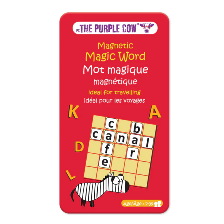 The Purple Cow Mot magique magnétique (Multilingual)