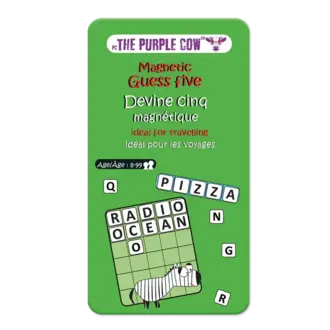The Purple Cow Devine cinq magnétique (Multilingue)