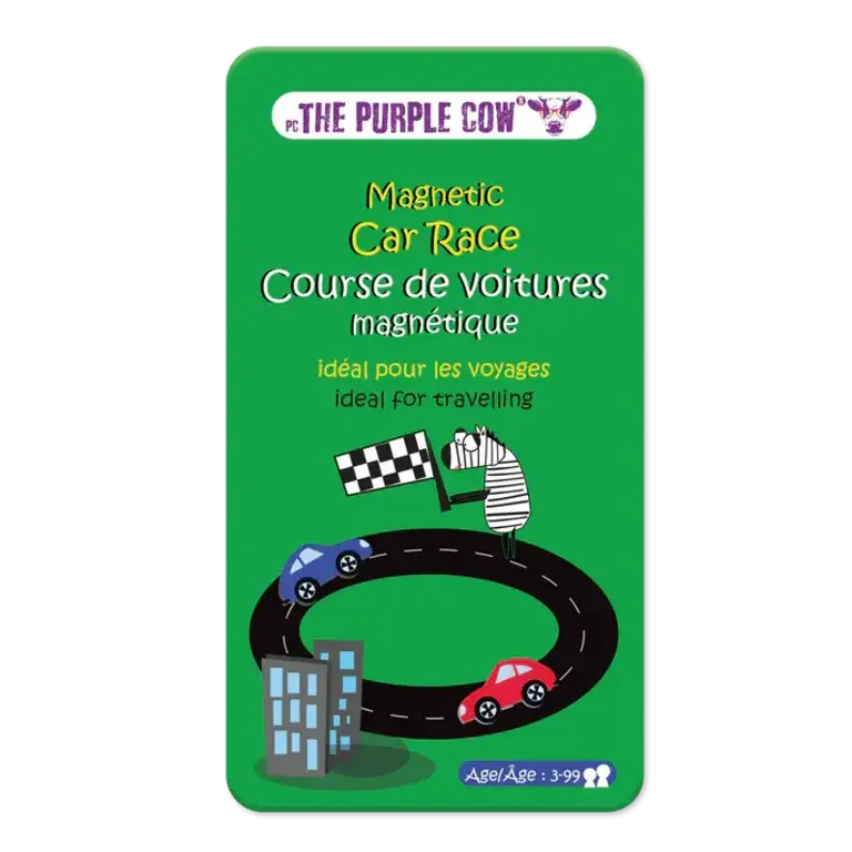 The Purple Cow Course de voitures magnétique (Multilingue)
