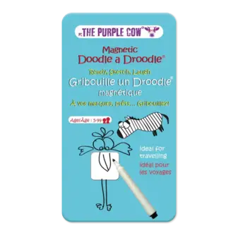 The Purple Cow Gribouille un Droodle magnétique (Multilingue)