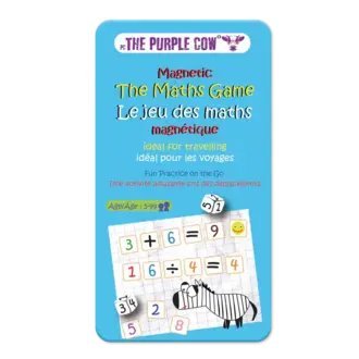 The Purple Cow Le jeu des maths magnétique (Multilingue)