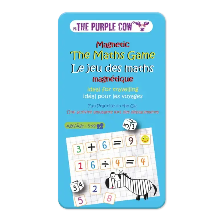 The Purple Cow Le jeu des maths magnétique (Multilingue)