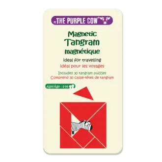 The Purple Cow Tangram magnétique (Multilingual)