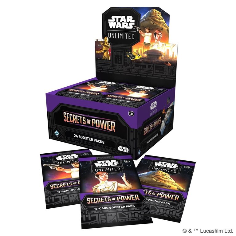 Star Wars Unlimited - Secrets of Power - Booster Box (Anglais)