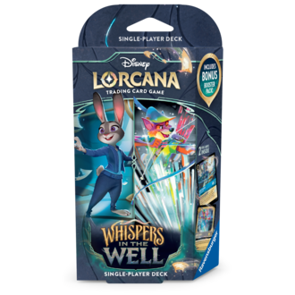 Ravensburger Disney Lorcana - Whispers in the Well - Starter Deck - Judy Hopps/Robin Hood (Anglais)