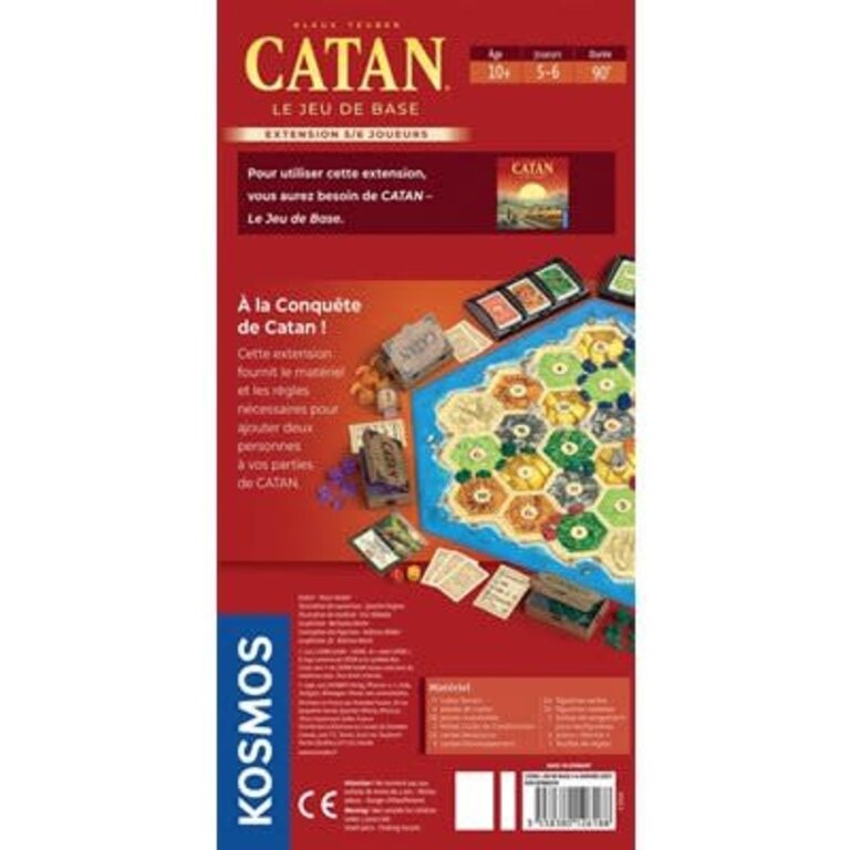 Catan - 6e édition - Ext. 5-6 joueurs (Français)