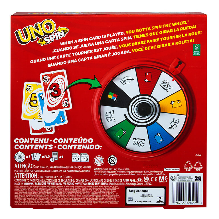 Uno - Spin (Multilingue)