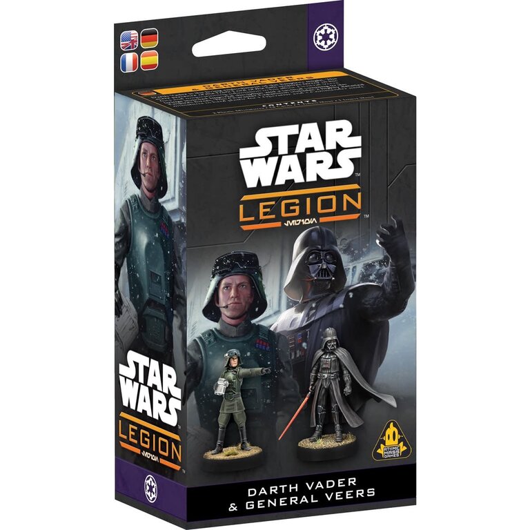 Atomic Mass Star Wars - Legion - Darth Vader & General Veers (Multilingual)