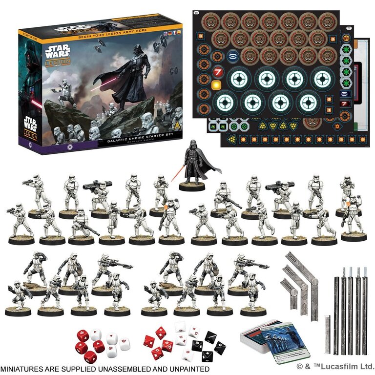 Atomic Mass Star Wars - Legion - Galactic Empire - Starter Set (Multilingual)