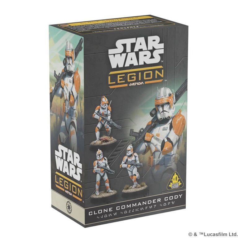 Atomic Mass Star Wars - Legion - Clone Commander Cody (Multilingual)