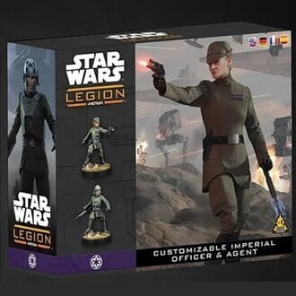 Atomic Mass Star Wars - Legion - Customizable Imperial Officer & Agent (Multilingue)