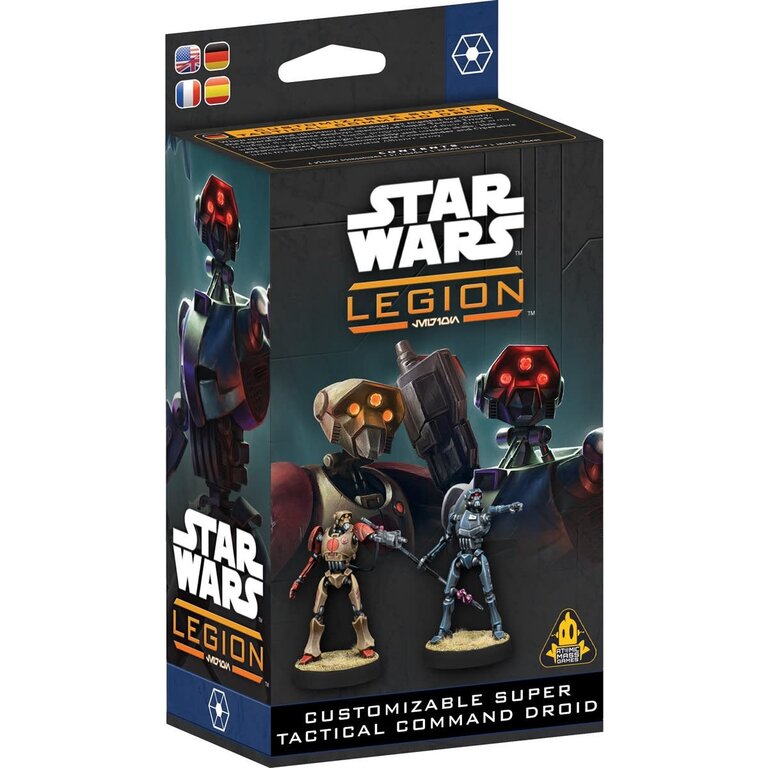 Atomic Mass Star Wars - Legion - Customizable Super Tactical Command Droid (Multilingue)