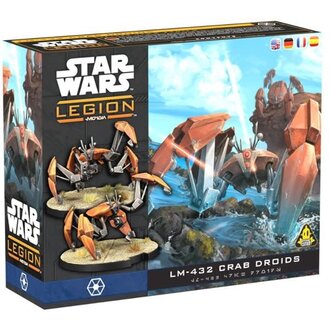 Atomic Mass Star Wars - Legion - LM 432 Crab Droids (Multilingue)