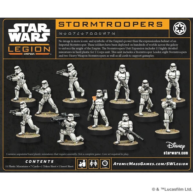 Atomic Mass Star Wars - Legion - Stormtroopers (Multilingue)