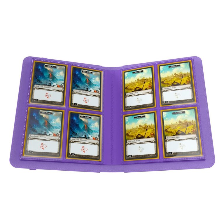 Gamegenic (Gamegenic) Prime Album - 8-Pocket - Purple