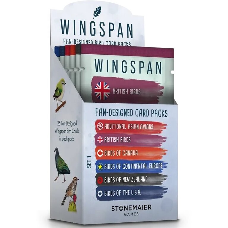 Wingspan - Fan Designed Pack Set 1 (English)