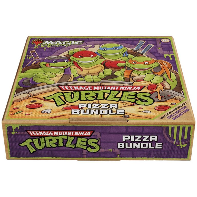 Magic the Gathering Teenage Mutant Ninja Turtles - Pizza Bundle (Anglais) [PRÉCOMMANDE]