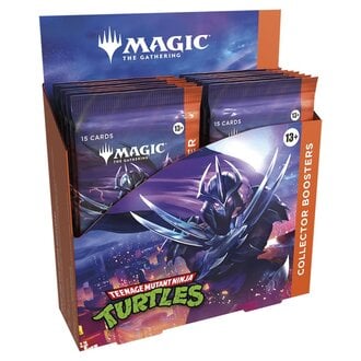 Magic the Gathering Teenage Mutant Ninja Turtles - Collector Booster Box (Anglais) [PRÉCOMMANDE]
