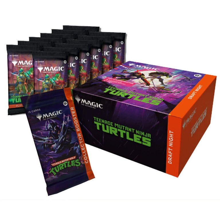 Magic the Gathering Teenage Mutant Ninja Turtles - Draft Night (Anglais) [PRÉCOMMANDE]