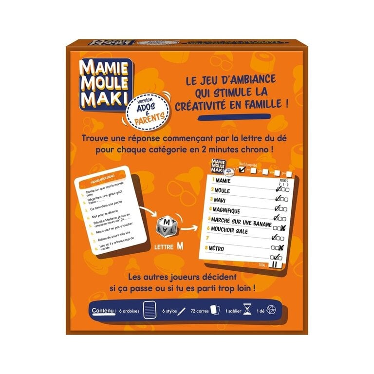 Mamie Moule Maki - Ados & Parents (Français)