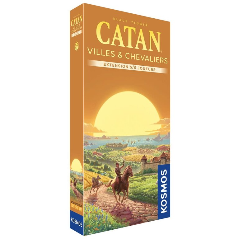 Catan - Villes et chevaliers - 5-6 joueurs - 6e édition (Français)