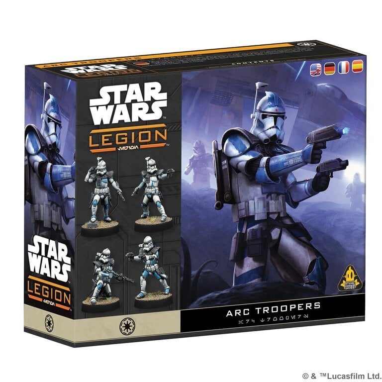 Atomic Mass Star Wars - Legion - ARC Troopers (Multilingue)