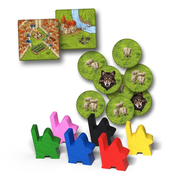 Carcassonne (3.1) - Bergers & Moutons (French)