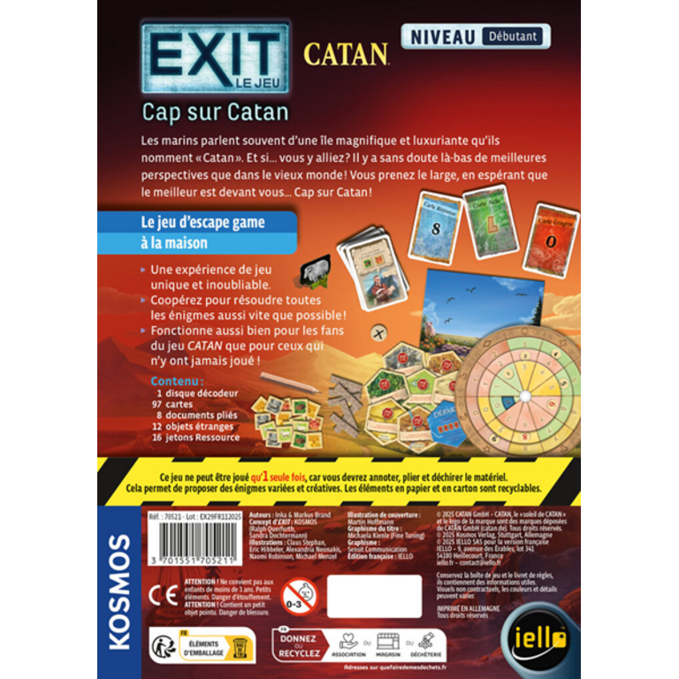 Exit - Cap sur Catan (French)