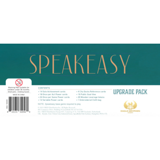 Speakeasy - Upgrade Pack (Anglais)