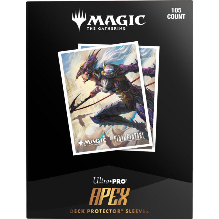 Ultra Pro (UP) Final Fantasy Apex Sleeves - Kain, Traitorous Dragoon - 105 Unités - 63.5mm x 89mm