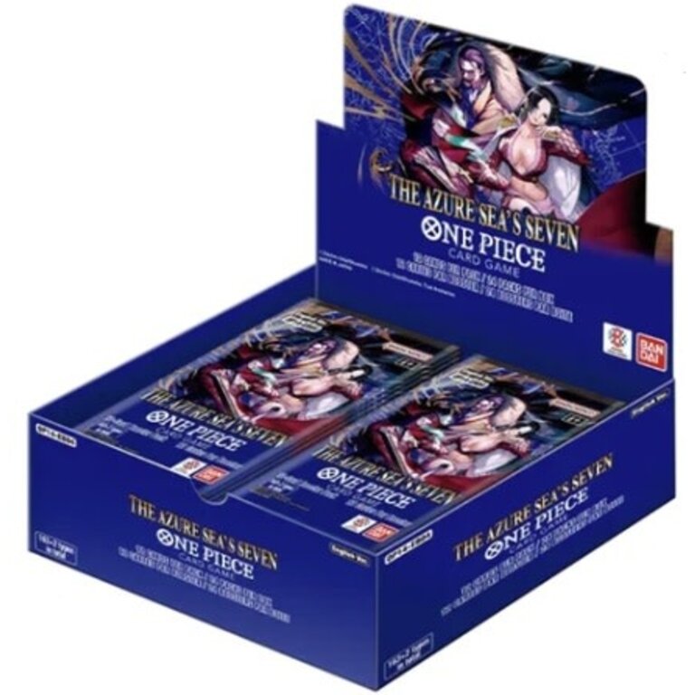 One Piece CG 14 - The Azure Sea's Seven - Booster Box (Anglais)