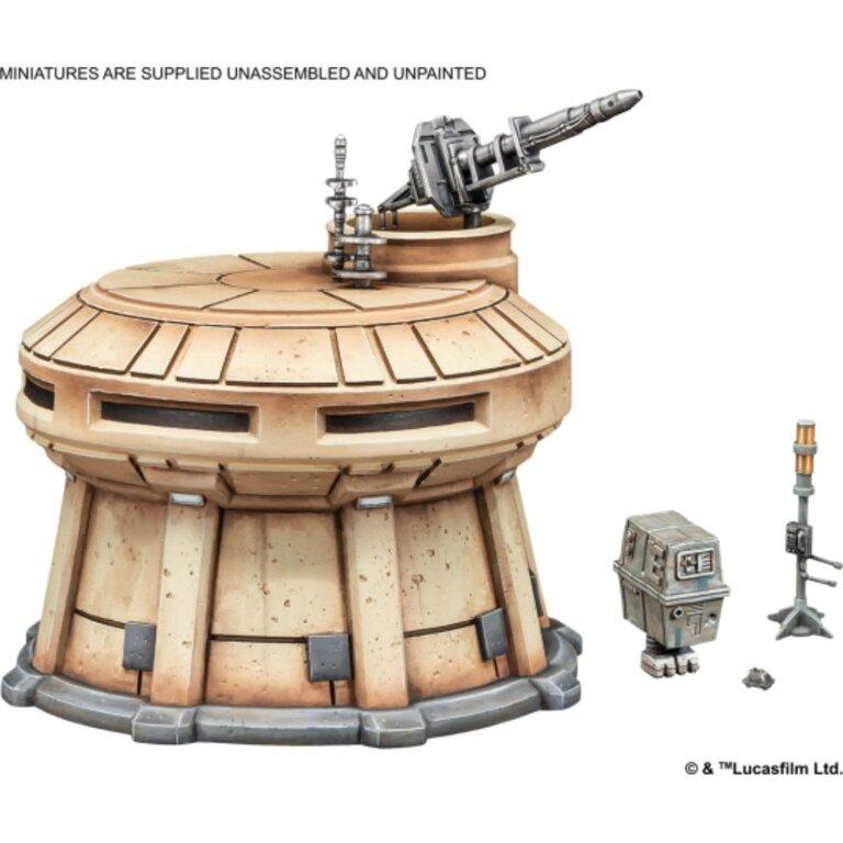 Atomic Mass Star Wars - Legion - Galactic Battlefield Terrain - Starter Set (Multilingue)