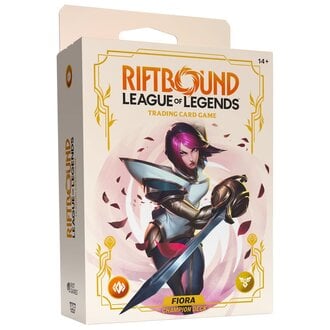Riftbound - League of Legends - Spiritforged - Champion Deck - Fiora (Anglais) [PRÉCOMMANDE]