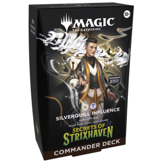 Magic the Gathering Secrets of Strixhaven - Commander Deck - Silverquill Influence (Anglais)