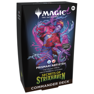 Magic the Gathering Secrets of Strixhaven - Commander Deck - Prismari Artistry (Anglais)