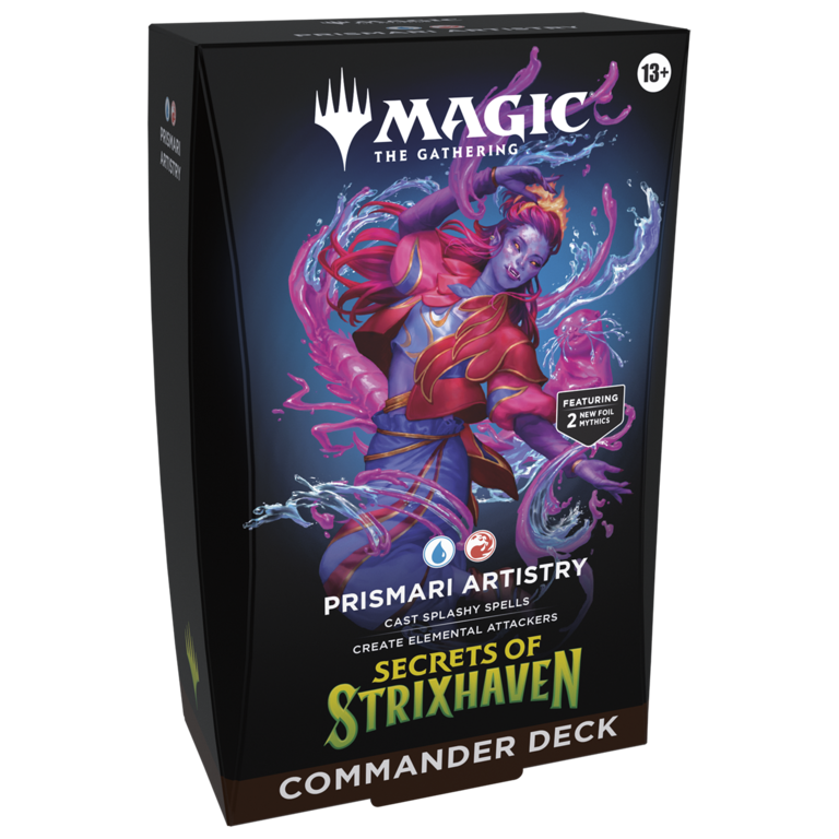 Magic the Gathering Secrets of Strixhaven - Commander Deck - Prismari Artistry (Anglais)