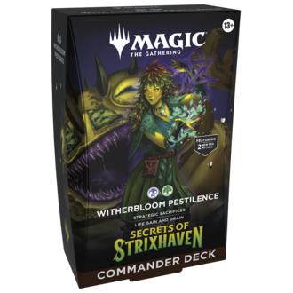 Magic the Gathering Secrets of Strixhaven - Commander Deck - Witherbloom Pestilence (Anglais)