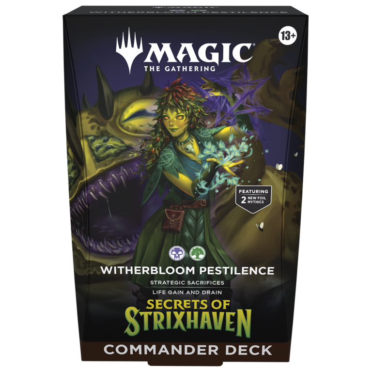 Magic the Gathering Secrets of Strixhaven - Commander Deck - Witherbloom Pestilence (Anglais)