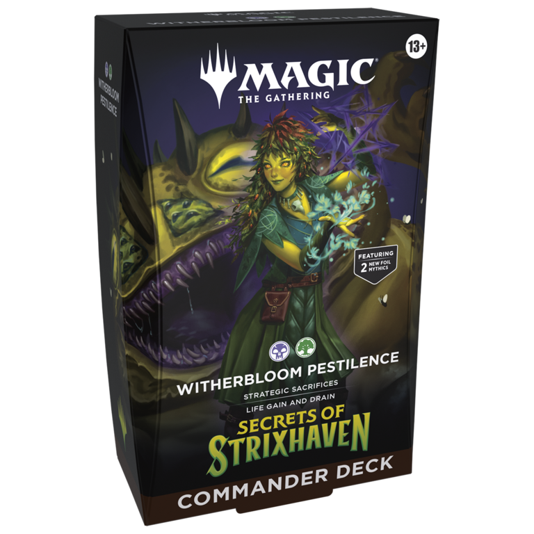 Magic the Gathering Secrets of Strixhaven - Commander Deck - Witherbloom Pestilence (Anglais)